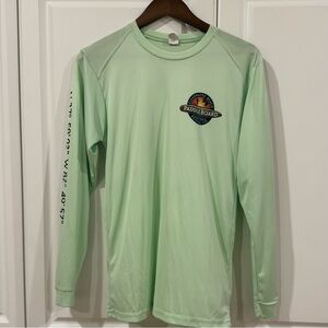 Lime Green Paddleboard Logo Shirt